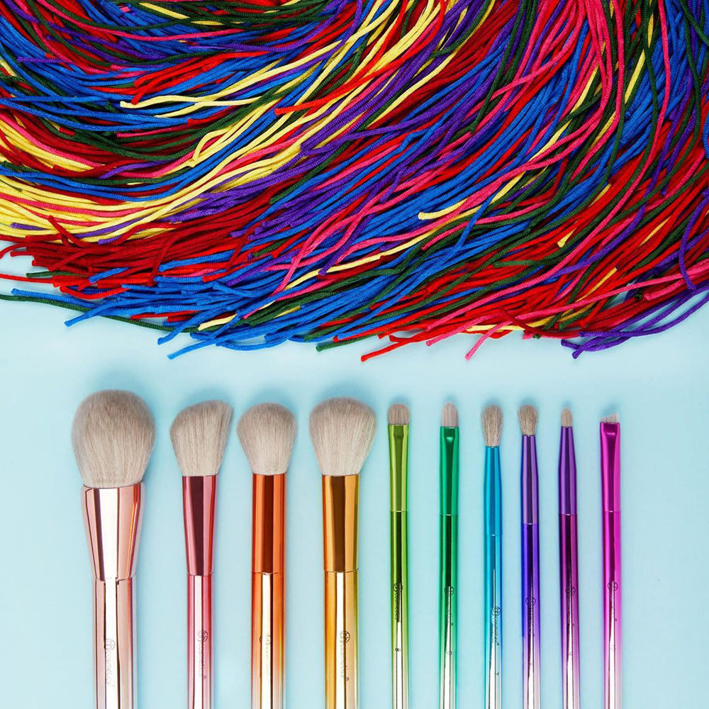 bh Take Me Back to Brazil - 10 Piece Brush Set 4pc Set + 1 Full Size Product Worth 25% Value Free