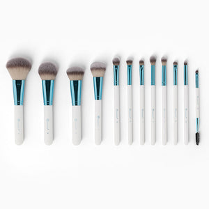 Poolside Chic - 12 Piece Brush Set  4pc Set + 1 Full Size Product Worth 25% Value Free