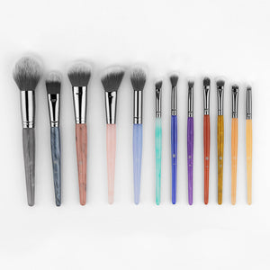 Bh Cosmetics Crystal Zodiac - 12 Piece Brush Set 4pc Set + 1 Full Size Product Worth 25% Value Free