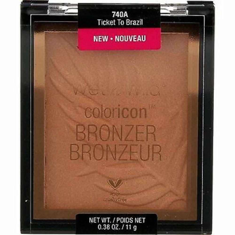 Wet N Wild Color Icon Bronzer - Ticket To Brazil 4pc Set + 1 Full Size Product Worth 25% Value Free