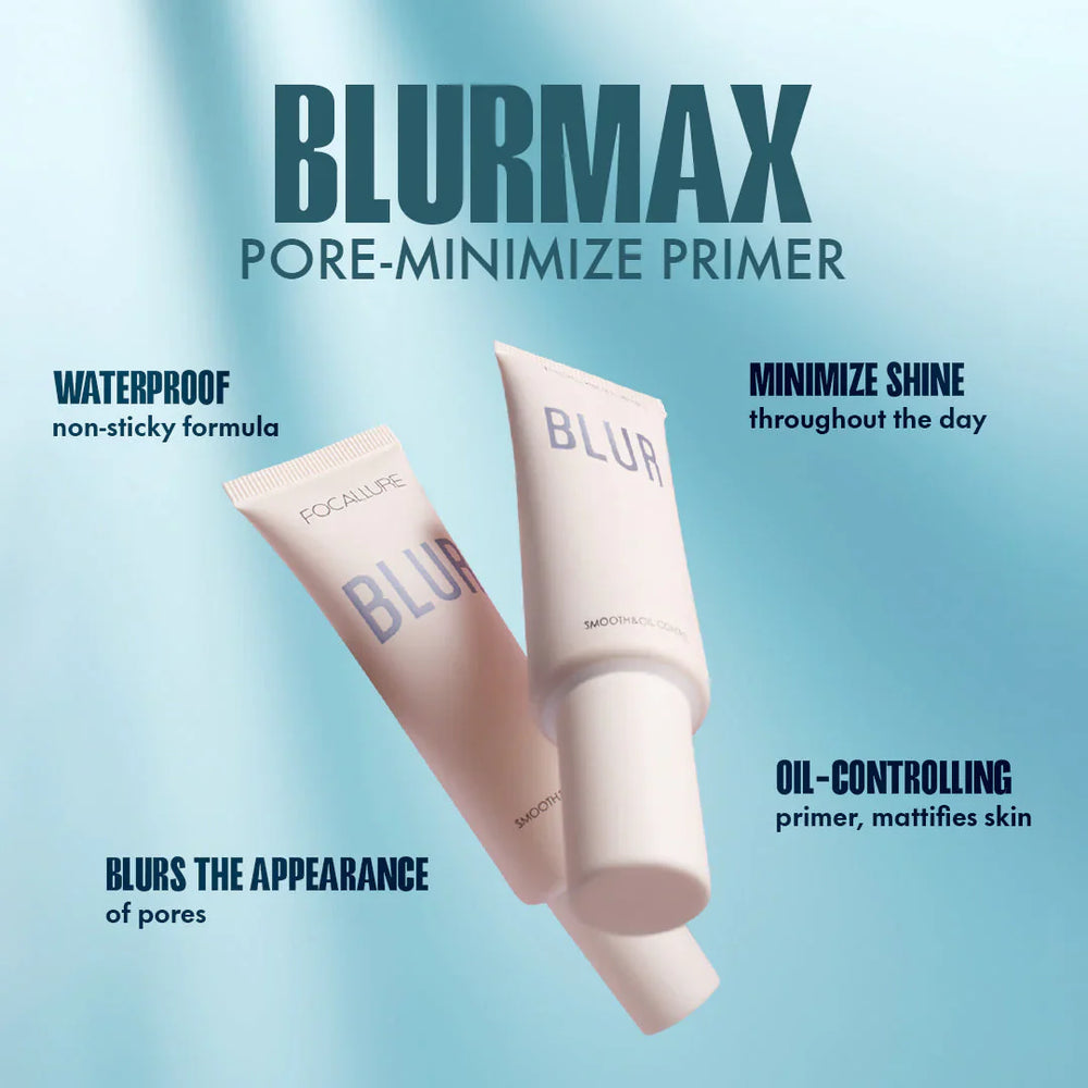 Focallure Blurmax Pore-Minimize Primer 4pc Set + 1 Full Size Product Worth 25% Value Free