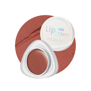 Focallure Creamy Lip & Cheek Duo-D06 4pc Set + 1 Full Size Product Worth 25% Value Free