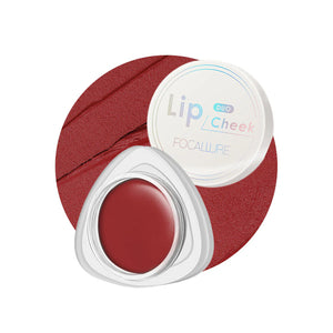 Focallure Creamy Lip & Cheek Duo-D08 4pc Set + 1 Full Size Product Worth 25% Value Free