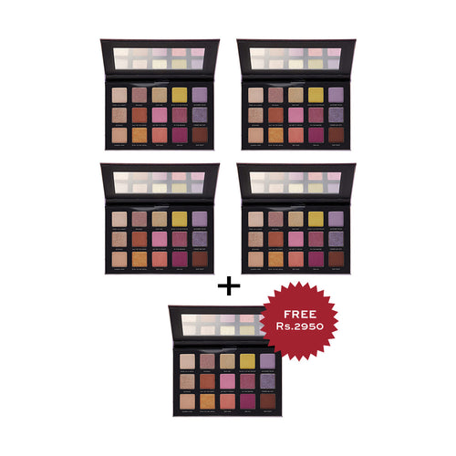 Milani Gilded Flora Eyeshadow Palette 4pc Set + 1 Full Size Product Worth 25% Value Free