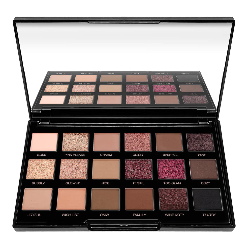 L.A Girl - 18 Shadows Holi Slay Eyeshadow Palette  4pc Set + 1 Full Size Product Worth 25% Value Free