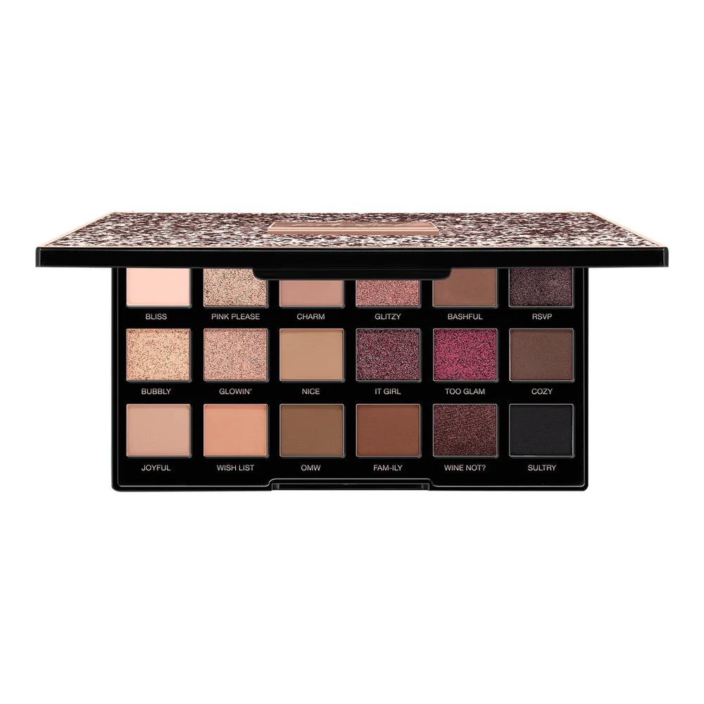 L.A Girl - 18 Shadows Holi Slay Eyeshadow Palette  4pc Set + 1 Full Size Product Worth 25% Value Free