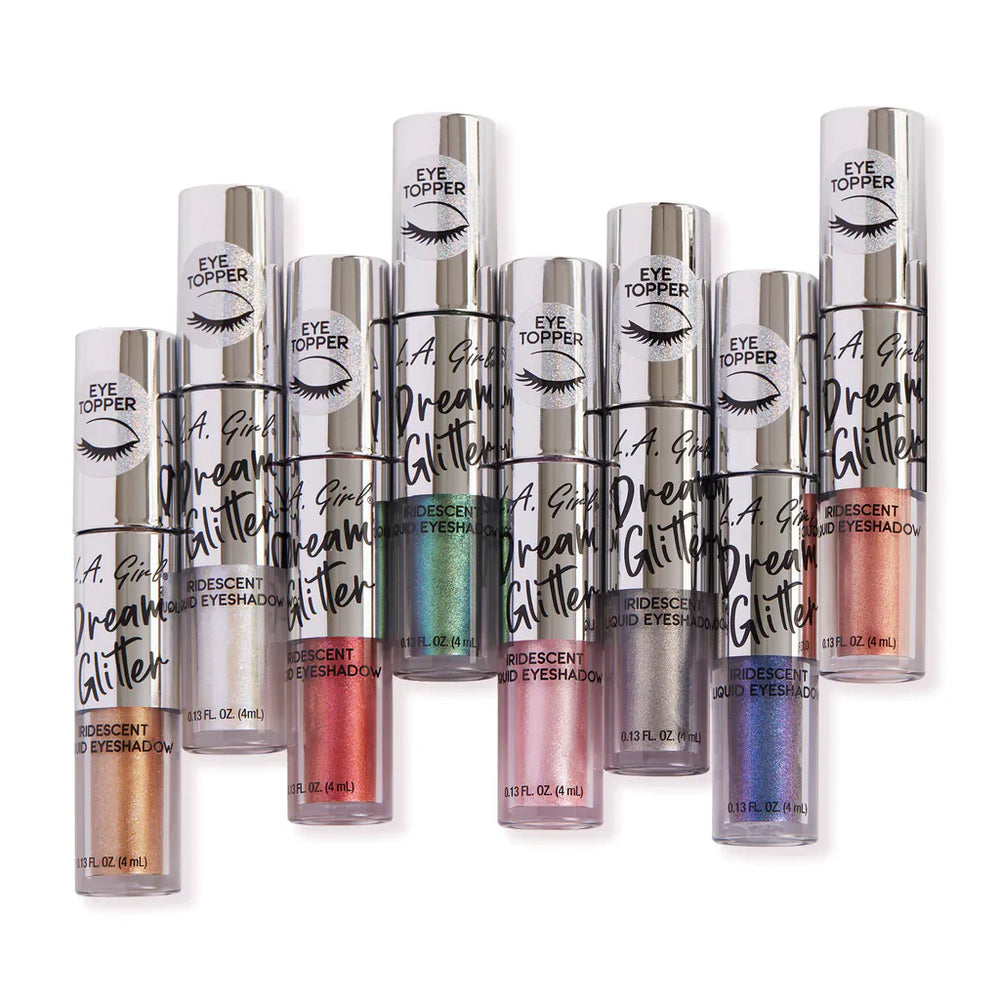 L.A Girl Dream Glitter Liquid Eyeshadow -Sugar High 4pc Set + 1 Full Size Product Worth 25% Value Free