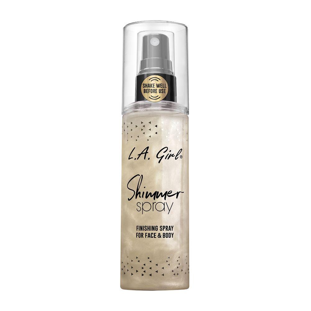 L.A. Girl Shimmer Spray - Gold 4pc Set + 1 Full Size Product Worth 25% Value Free