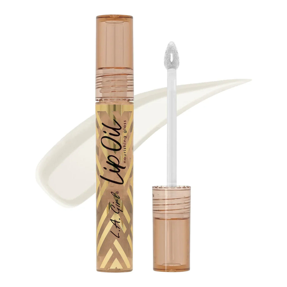 L.A Girl Lip Oil - Sheer Vanilla 4pc Set + 1 Full Size Product Worth 25% Value Free