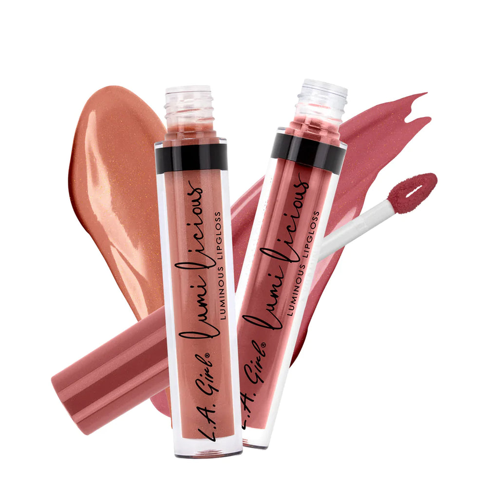 L.A. Girl Lumilicious Lip Gloss Feelz 4pc Set + 1 Full Size Product Worth 25% Value Free