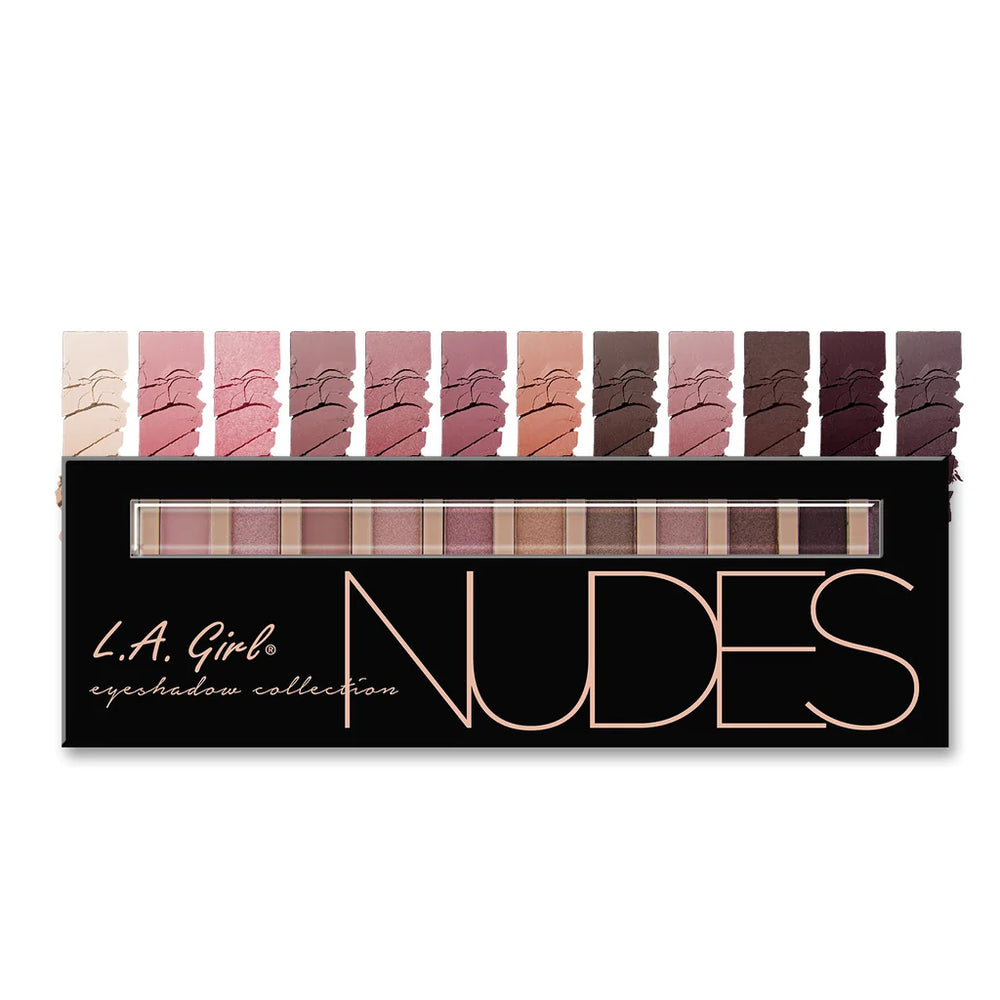 L.A Girl Beauty Brick Eyeshadow Nudes 4pc Set + 1 Full Size Product Worth 25% Value Free