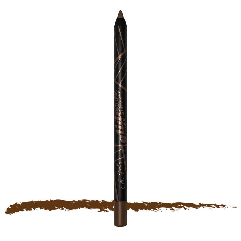 L.A. Girl Glide Gel Eye Liner Pencil - Brown 4pc Set + 1 Full Size Product Worth 25% Value Free