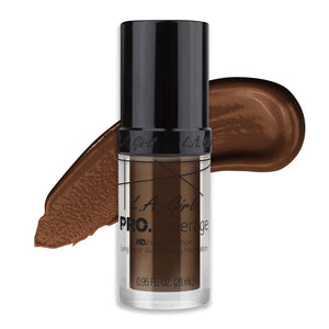 L.A. Girl Pro Coverage Illuminating HD Foundation- Dark Chocolate 4pc Set + 1 Full Size Product Worth 25% Value Free