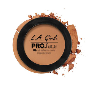 L.A. Girl HD Pro Face Pressed Powder - Toffee 4pc Set + 1 Full Size Product Worth 25% Value Free