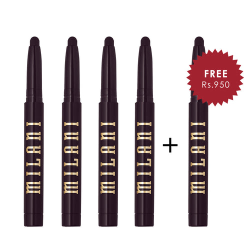 Milani Ludicrous Matte Lip Crayon 220 Rager 4pc Set + 1 Full Size Product Worth 25% Value Free