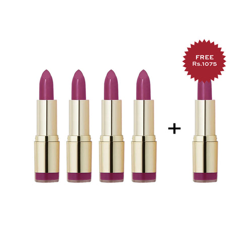 Milani Color Statement Lipstick Uptown Mauve 4pc Set + 1 Full Size Product Worth 25% Value Free