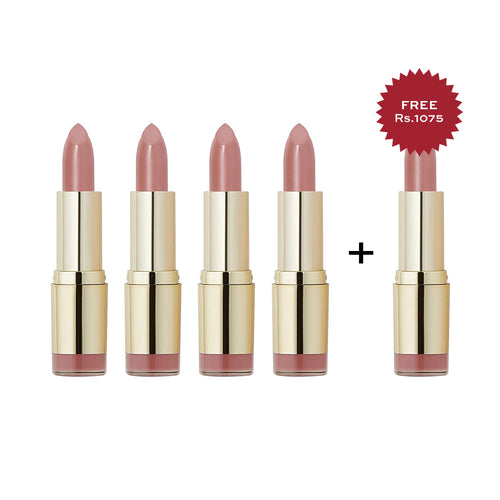 Milani Color Statement Lipstick 26 Nude Cr?me 4pc Set + 1 Full Size Product Worth 25% Value Free