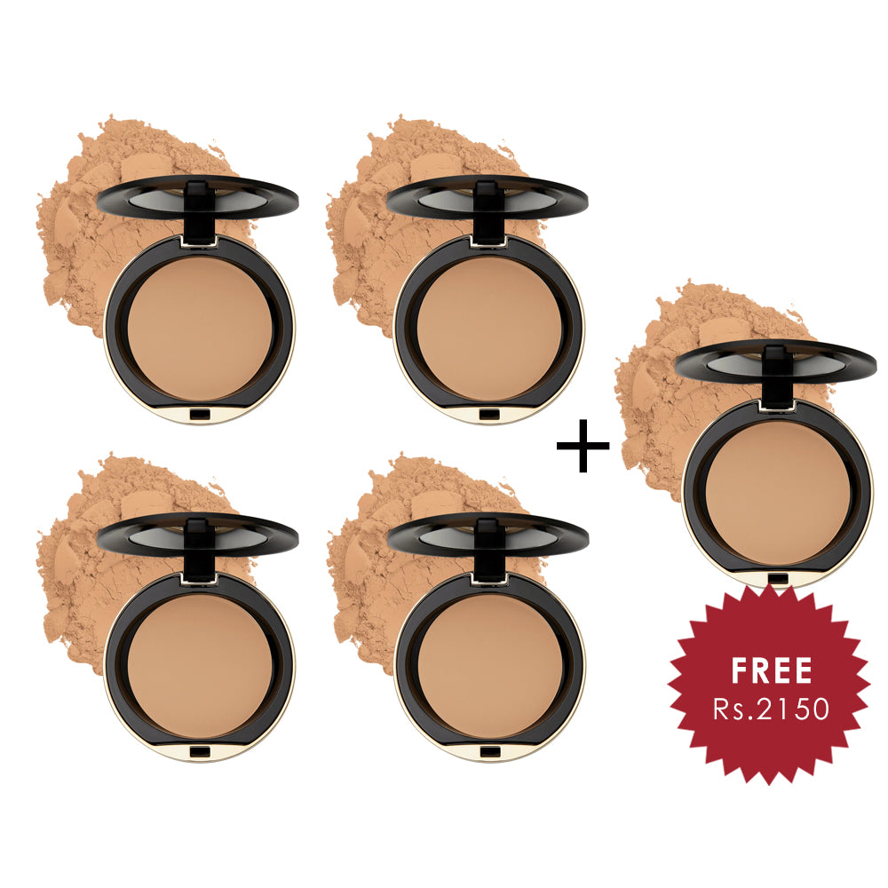 Milani Conceal + Perfect Shine-Proof Powder Beige 4pc Set + 1 Full Size Product Worth 25% Value Free