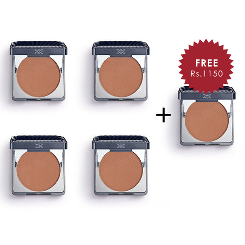 XX Revolution Bronzer Powder - Command 4pc Set + 1 Full Size Product Worth 25% Value Free