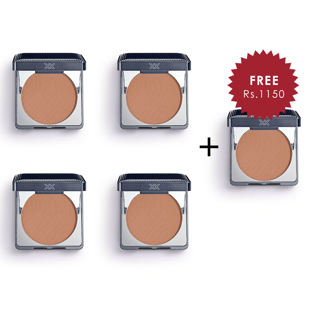 XX Revolution Bronzer Powder - Demo 4pc Set + 1 Full Size Product Worth 25% Value Free