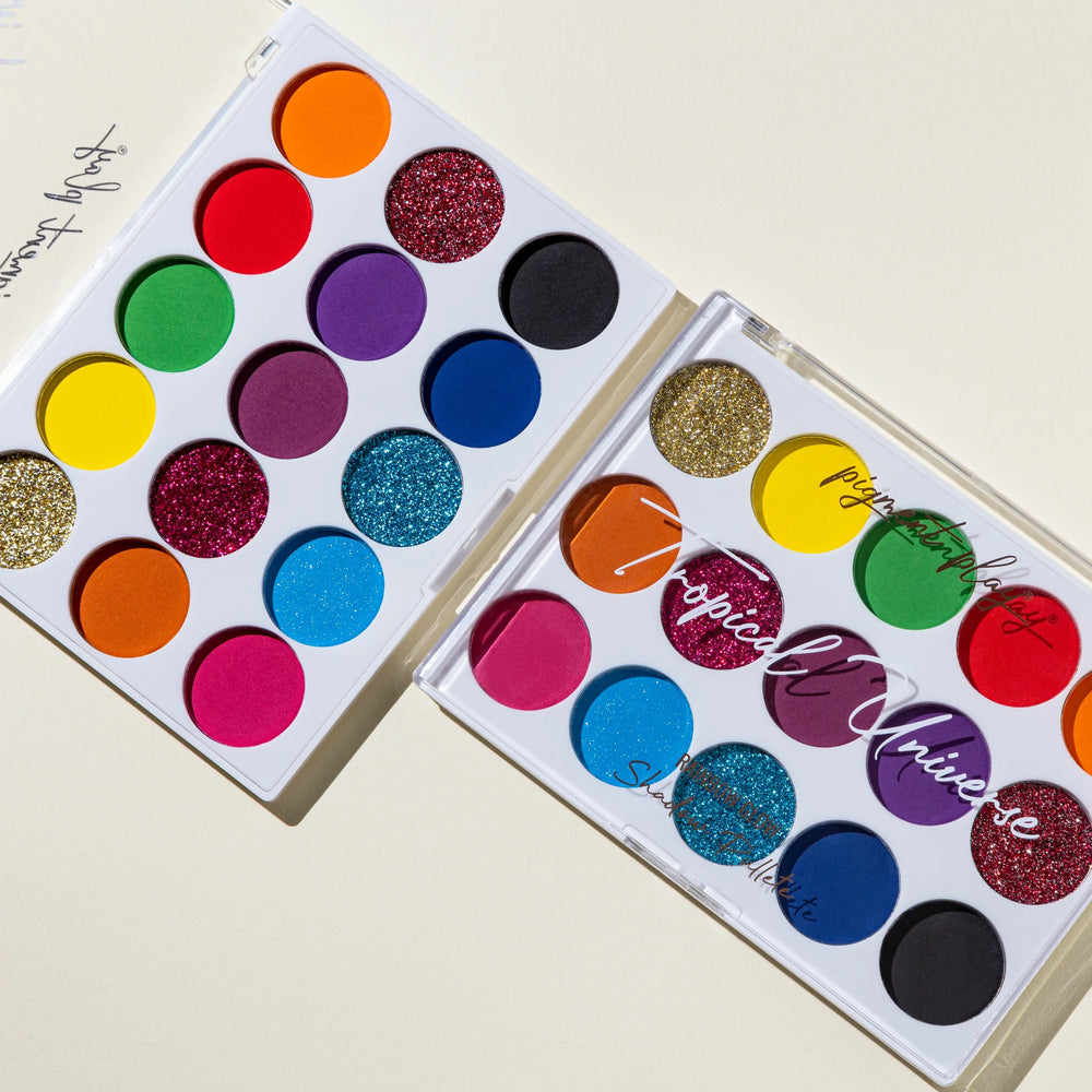 Pigment Play Multi Effect Shadow Palette - Tropical Universe 4pc Set + 1 Full Size Product Worth 25% Value Free
