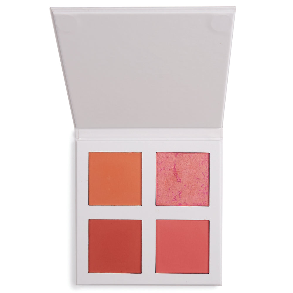 Revolution Pro 4K Blush Palette Peach 4Pcs Set + 1 Full Size Product Worth 25% Value Free