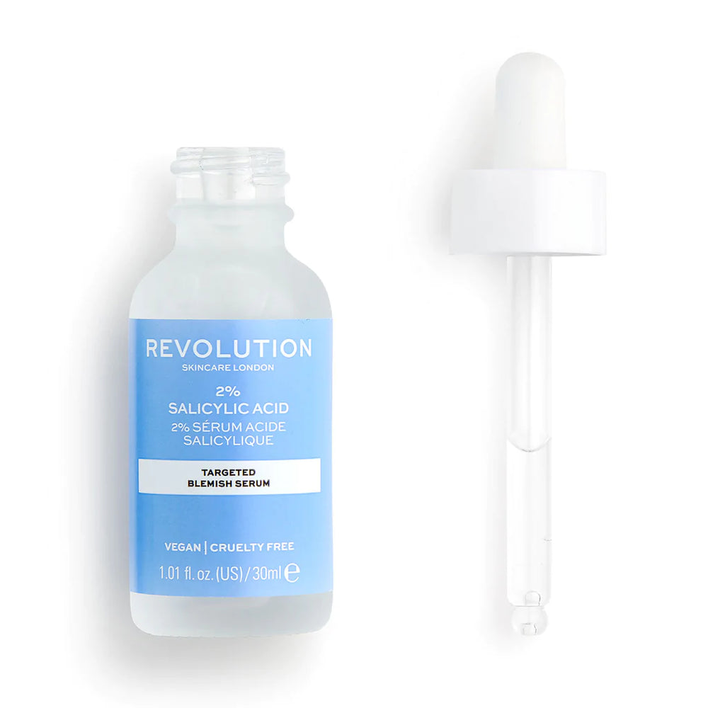 Revolution Skincare Salicylic Acid Serum 4pc Set + 1 Full Size Product Worth 25% Value Free