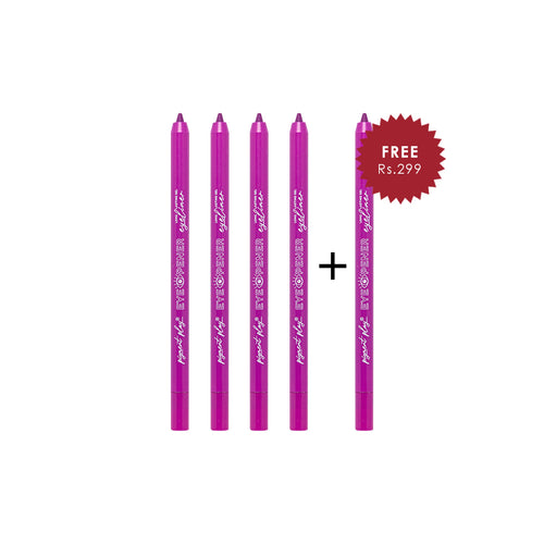 Pigment Play Eye Opener Gel Eyeliner - Party Purple 4pc Set + 1 Full Size Product Worth 25% Value Free