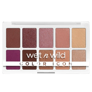 Wet N Wild Color Icon Eyeshadow 10 Pan Palette - Heart & Sol - HOK Makeup