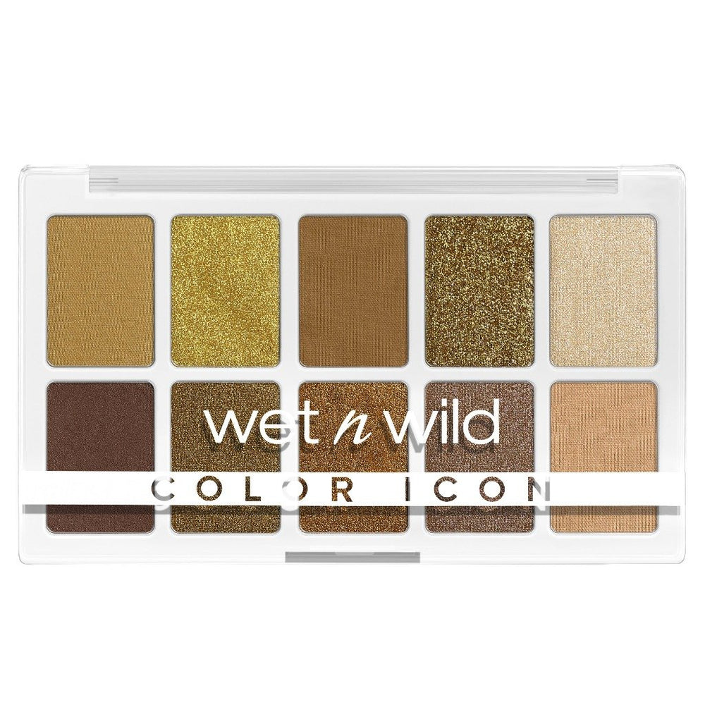 Wet N Wild Color Icon Eyeshadow 10 Pan Palette - Call Me Sunshine - HOK Makeup