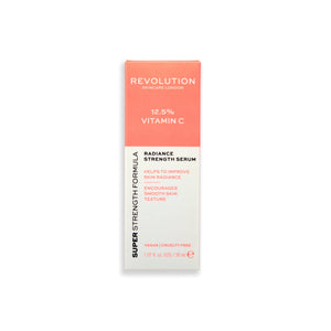 Revolution Skincare 12.5% Vitamin C Super Serum 4pc Set + 1 Full Size Product Worth 25% Value Free