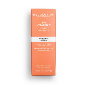 Revolution Skincare 3% Vitamin C Serum 4pc Set + 1 Full Size Product Worth 25% Value Free