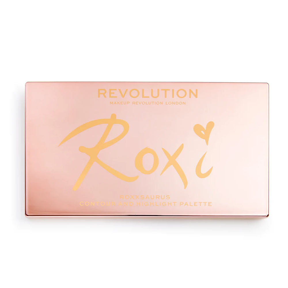 Makeup Revolution X Roxxsaurus Highlight & Contour Palette 4pc Set + 1 Full Size Product Worth 25% Value Free