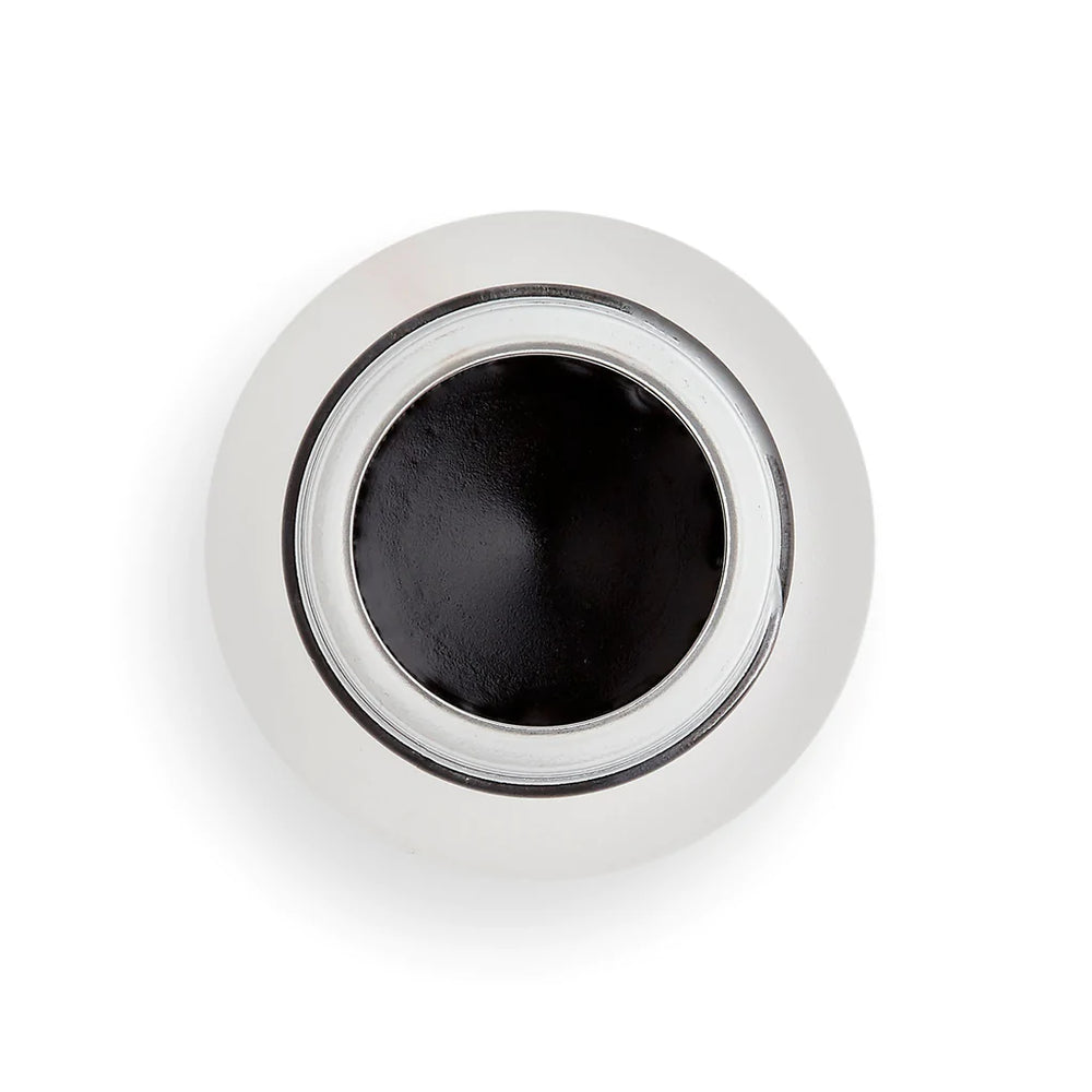 Revolution Gel Eyeliner Pot With Brush - Black 4pc Set + 1 Full Size Product Worth 25% Value Free