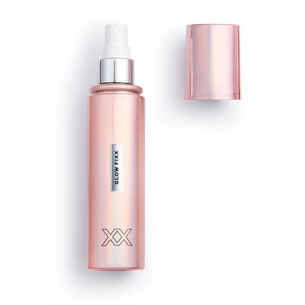 XX Revolution Glow FiXX Brightening Setting Spray 4pc Set + 1 Full Size Product Worth 25% Value Free