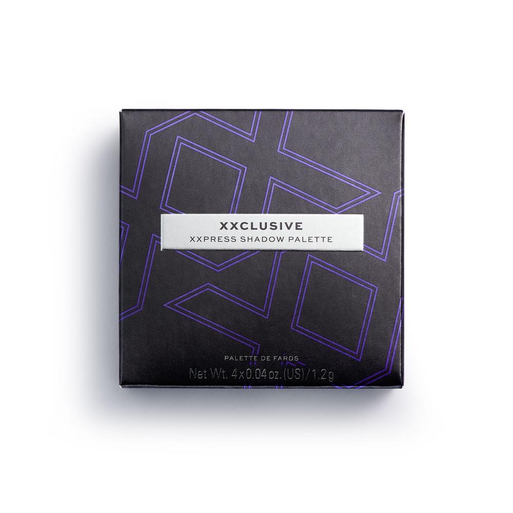 XX Revolution XXpress Quad Eyeshadow Palette - XXclusive 4pc Set + 1 Full Size Product Worth 25% Value Free