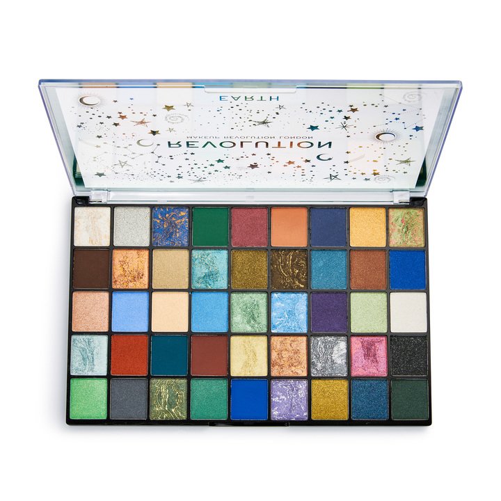 Revolution Earth Eyeshadow Palette 4pc Set + 1 Full Size Product Worth 25% Value Free
