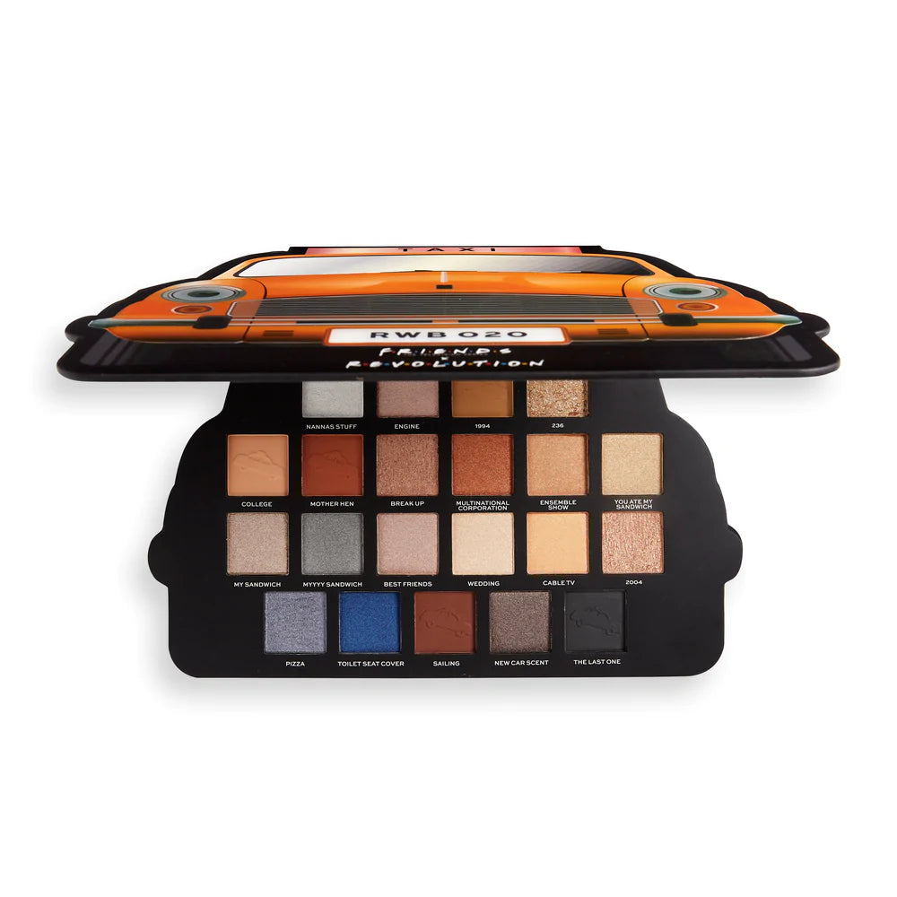 Makeup Revolution X Friends Take A Drive Eyeshadow Palette 4pc Set + 1 Full Size Product Worth 25% Value Free