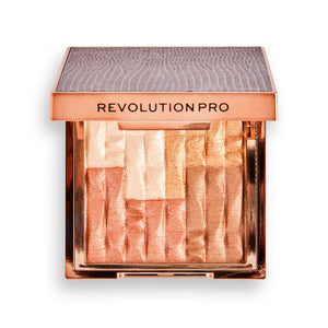 Revolution Pro Goddess Glow Shimmer Brick Sublime 4pc Set + 1 Full Size Product Worth 25% Value Free