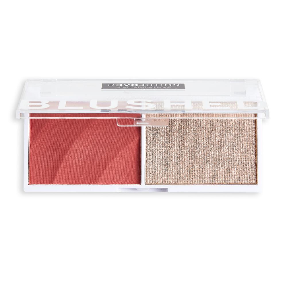 Revolution Relove Colour Play Blushed Duo - Cute - HOK Makeup