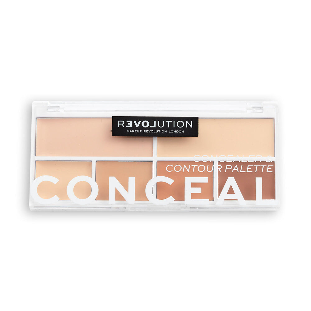Revolution Relove Conceal Me Palette Light 4pc Set + 1 Full Size Product Worth 25% Value Free