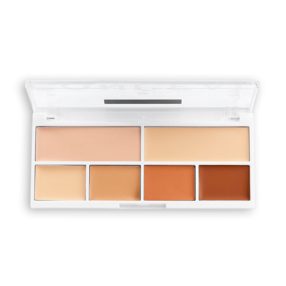 Revolution Relove Conceal Me Palette Light 4pc Set + 1 Full Size Product Worth 25% Value Free