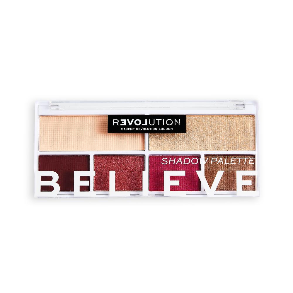 Revolution Relove Colour Play Believe Eyeshadow Palette - HOK Makeup