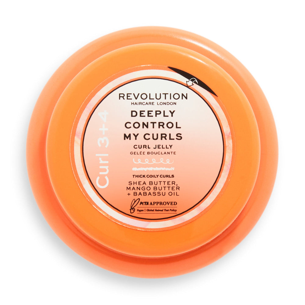 Revolution Haircare Control My Curls Curl Jelly 4pc Set + 1 Full Size Product Worth 25% Value Free