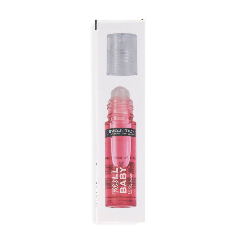 Revolution Relove Roll Baby Lip Oil Goji Berry 4pc Set + 1 Full Size Product Worth 25% Value Free