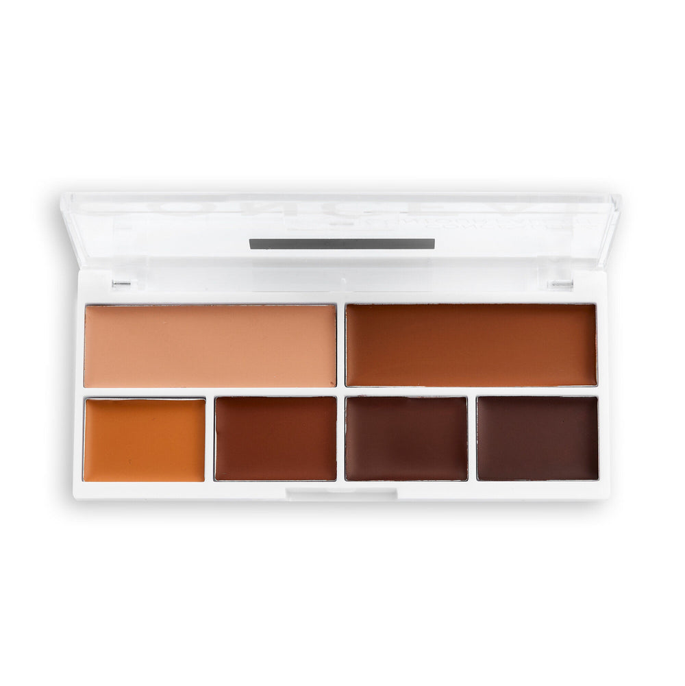 Revolution Relove Conceal Me Palette Dark 4pc Set + 1 Full Size Product Worth 25% Value Free