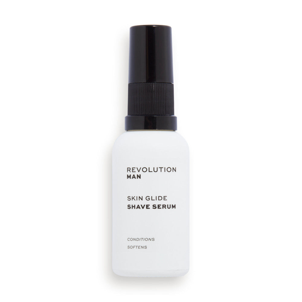 Revolution Man Skin Glide Shave Serum 4pc Set + 1 Full Size Product Worth 25% Value Free