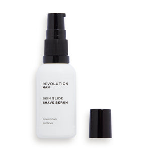 Revolution Man Skin Glide Shave Serum 4pc Set + 1 Full Size Product Worth 25% Value Free