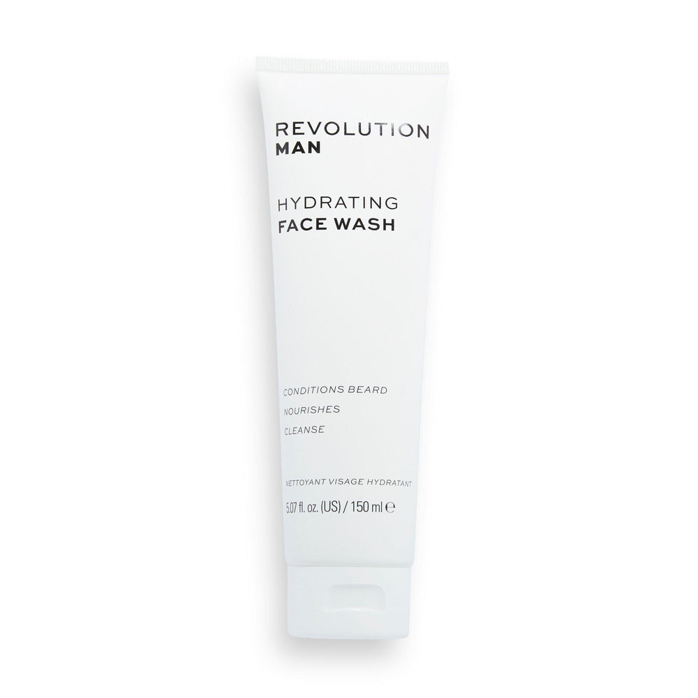 Revolution Man Hydrating Face Wash 4pc Set + 1 Full Size Product Worth 25% Value Free