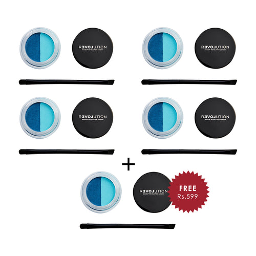 Revolution Relove Water Activated Liner Cryptic 4pc Set + 1 Full Size Product Worth 25% Value Free
